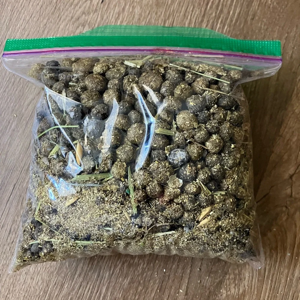 Partially Decomposed Rabbit Manure Fertilizer - Picture 1 of 2